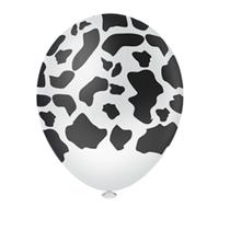 Balão 11 Manchas De Vaca Branca Happy Day 25 Un
