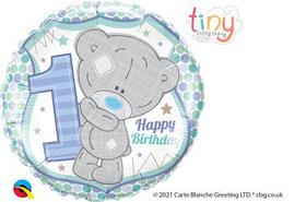 BALAO 18 REDONDO 1º HAPPY BIRTHDAY URSO 20788 BALAO 18 REDONDO 1º HAPPY BIRTHDAY URSO 20788