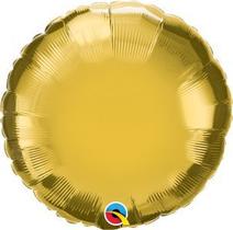 Balao 18 redondo solto ouro cromado 89534 Balao 18 redondo solto ouro cromado 89534