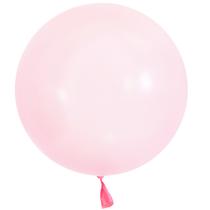 Balão 24 bubble transparente rosa mb Balão 24 bubble transparente rosa mb