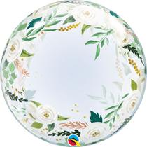 Balao 24 deco bubble best day ever - floral 18648 - Qualatex