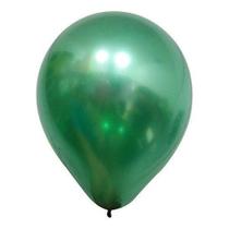 Balão 5 Alumínio Verde Happy Day - 25 Un