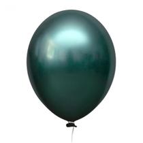 Balão 5 Alumínio Verde Oceano Happy Day 25 Un