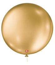 Balao 5 metallic balloon c/25 dourado sao roque Balao 5 metallic balloon c/25 dourado sao roque