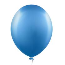 balão 5 polegadas aluminio c/25 un Happy Day bexiga látex