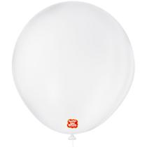Balão 7 Liso Redondo Branco Polar PCT.C/50 Balão 7 Liso Redondo Branco Polar PCT.C/50