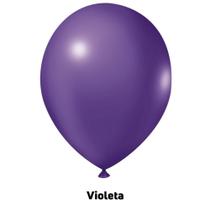 Balão 8" Joy Violeta 50Un