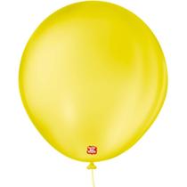 Balao 8 Liso Amarelo Citrino PCT.C/50 Balao 8 Liso Amarelo Citrino PCT.C/50