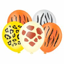 Balão 8 Polegadas Safari Sortido 20 Unidades Piffer Festas - Inspire sua Festa Loja