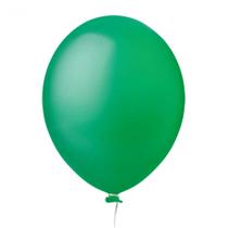 Balão 8 Verde Bandeira Happy Day Pc 50