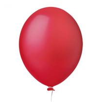 Balão 8 Vermelho Paixão Pc 50