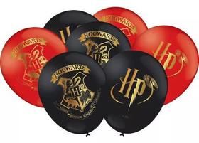 Balão 9" harry potter - 25 unidades para festas