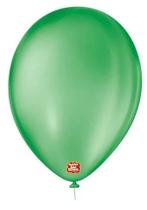 Balao 9 liso c/50 verde bandeira sao roque Balao 9 liso c/50 verde bandeira sao roque