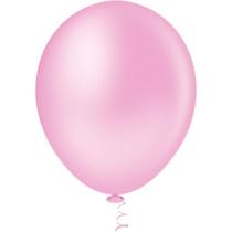 Balao 9 Liso Rosa BABY GRAN Festa PCT.C/50