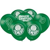 Balão 9 Palmeiras 25 Un - Festcolor