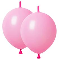 Balão ADIDO EVA Link Pink 30 cm 80 peças para decoração de festa