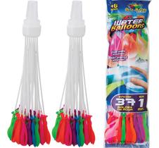 Balão Água Guerra Bexigas Water Balloon Splash Ball 74pçs