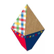 Balão Arraiá Festa Junina 5 Peças São João Formato Lanterna Balão Arraiá Festa Junina 5 Peças São João Formato Lanterna