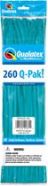 Balão Azul Petróleo Tropical 260Q Q-Pak Pc 50un 54681 - Qualatex
