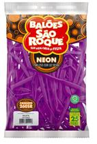 BALÃO BALLOON 260 SÃO ROQUE - NEON (VIOLETA) - Pacote com 25 unidades BALÃO BALLOON 260 SÃO ROQUE - NEON (VIOLETA) - Pacote com 25 unidades