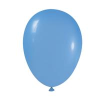 Balão bexiga 6,5 pol. azul royal com 10 pacotes de 25un.