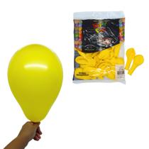 Balão Bexiga 9 Polegadas Liso - 30 unidades - Happy Day