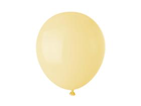 Balão Bexiga Candy Color Amarelo Cor Pastel Número 5 Polegadas Pequeno Para Festas 50 Unidades