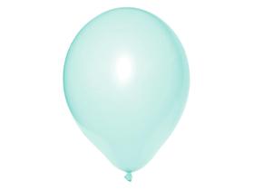 Balão Bexiga Candy Color Verde Cor Pastel Número 8 Polegadas Para Festas 50 Unidades