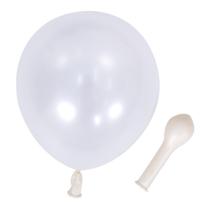Balão Bexiga Cristal Transparente Liso Número 5 Polegadas Pequeno Para Festas 50 Unidades
