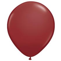 Balão Bexiga Fest Ball Redondo Liso 9 Polegadas 50 Unidades Marsala