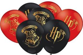 Balão Bexiga Festa Harry Potter 23cm 9'' - 25 Unidades - Festcolor