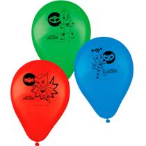 Balão Bexiga Festa Pj Masks - Pacote com 25 unidades - Regina Festas