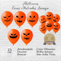 Balão Bexiga Halloween 10 Unid Premium Decoração Festas Eventos Balada - Happy Day