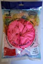 Balão/bexiga Látex Pink / Rosa Chiclete Nr.12 - 50un. - Kdi