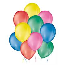 Balão Bexiga Lisa 7" Para Festas Aniversários Comemorações 50 Unidades - Várias Cores - FestBall - Fest Ball