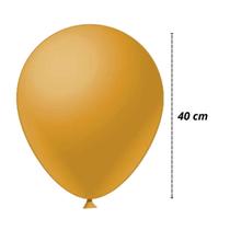 Balão Bexiga Liso 16 Polegadas Gigante Festa - 12 Unidades