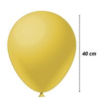 Balão Bexiga Liso 16 Polegadas Gigante Festa - 12 Unidades