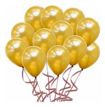 Balão Bexiga Liso Decoração Festa 9 Polegadas 50 Und Grande