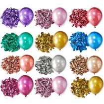 Balão Bexiga Metalizado - Várias Cores - N10 C/ 25 Unidades - Festas e Decor