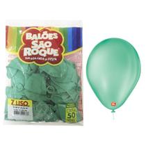Balão Bexiga N 7 Tiffany Com 50 unidades - São Roque