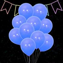 Balão Bexiga Neon - Festa Neon Com 50 Unidades 9 Polegadas