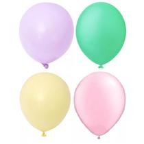 Balão Bexiga Redondo Candy Várias cores N9 25 Unidades Balão Bexiga Redondo Candy Várias cores N9 25 Unidades