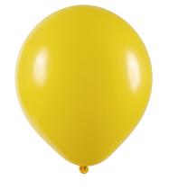 Balão Bexiga Redondo Número 5 Amarelo 50un Art Latex