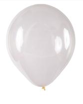 Balão Bexiga Redondo Número 5 Cristal 50un Art Latex
