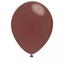 Balão Bexiga São Roque Café Brasil Marrom N7 -30 Pacotes