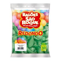 Balão Bexiga São Roque Liso 7 Polegadas Redonda C/50 Verde Maçã 106148350 Balão Bexiga São Roque Liso 7 Polegadas Redonda C/50 Verde Maçã 106148350