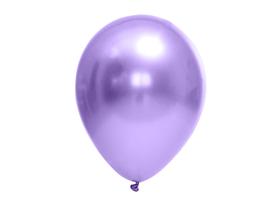 Balão Bexiga Violeta Roxo Lilás Cromado Metalizado Número 12 Polegadas 25 Unidades