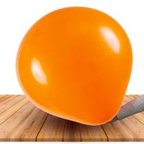 Balão Bexigão BIG 250" Liso LARANJA Coloque doces dentro