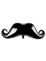 Balão Bigode Metalizado 80x40cm Dia dos Pais Decoração Festa