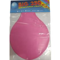 Balão bola de aniversário bexiga bolão bexigão fat ball redondo big 250 liso gigante colorido festa diversão c/1 un - happy day - 25 polegadas
